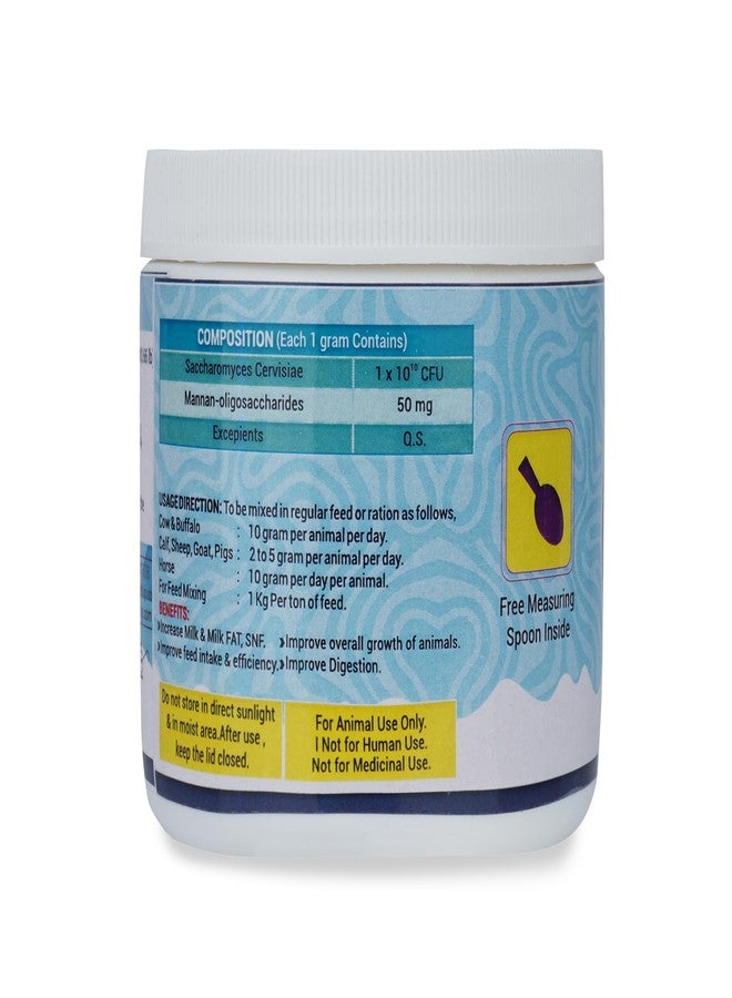 Agron Naturon Saccrotop Multivitamin and Calcium Supplement, Milk Booster with Free measuring spoon inside (300 gm) (Pack of 1) - Image 2